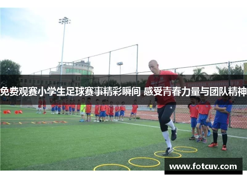免费观赛小学生足球赛事精彩瞬间 感受青春力量与团队精神